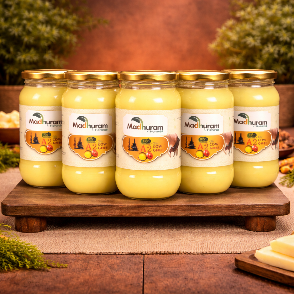 Pure Gir Cow A2 Desi Ghee – 5 Litre