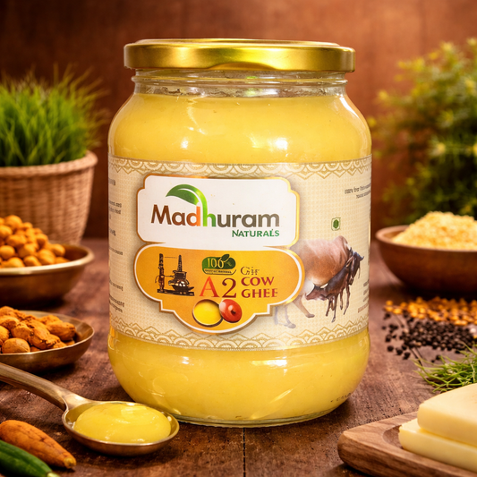 Pure Gir Cow A2 Desi Ghee – 1 Litre